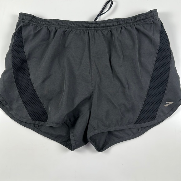 Brooks Other - Brooks Gray Black Mesh Running Shirt Size M